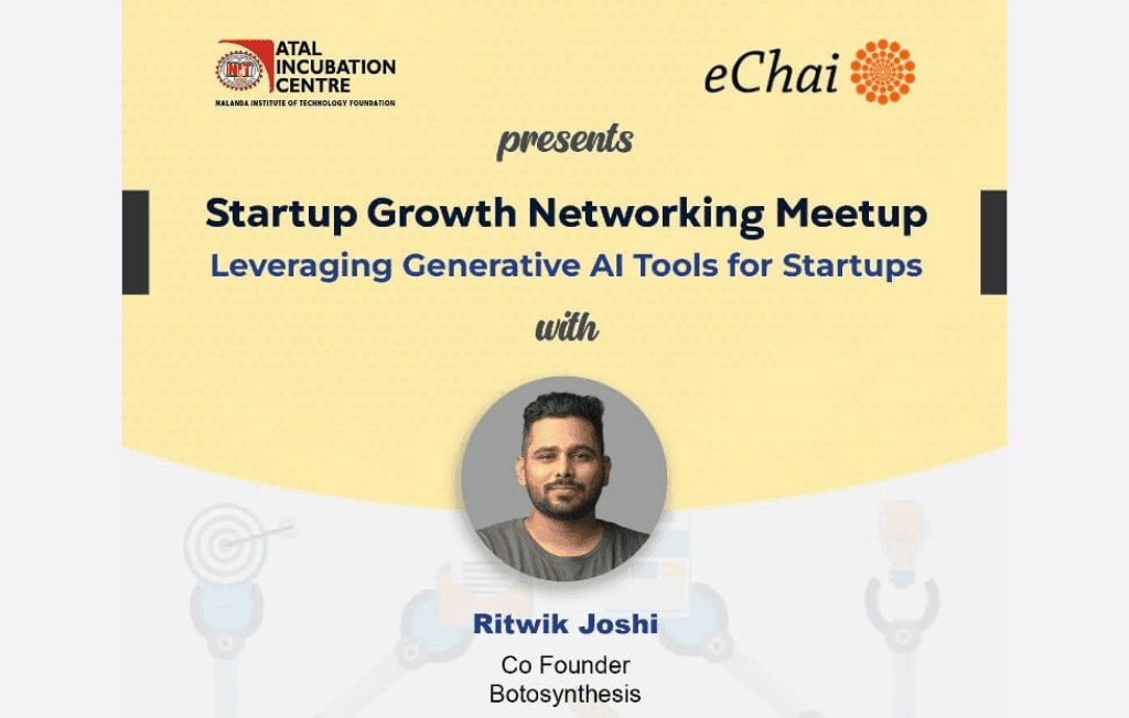 Meetup on Leveraging Generative AI Tools for Startups