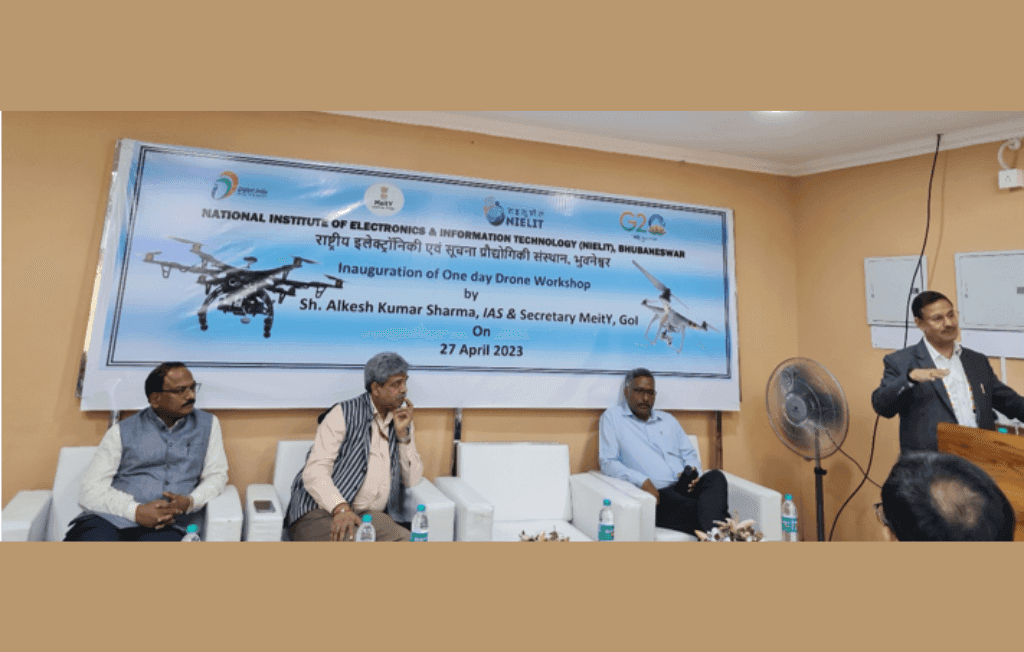 One-day Drone Workshop with NIELIT